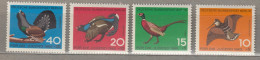 Germany Berlin 1965 Fauna Birds MNH (**) Mi 260-263 #Fauna655 - Andere & Zonder Classificatie