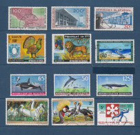 Sénégal 1 Lot 12 Timbres Oblitérés Poste Aérienne - Sénégal (1960-...)