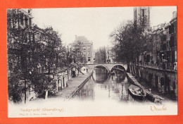 08956 / ⭐ ◉ UTRECHT Oude Gracht Gaardbrug 1910s à HUGNET 69 Faubourg Saint-Antoine Paris Uitg BOON Amsterdam Pays-Bas - Utrecht
