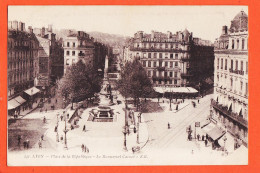 08883 / ⭐ LYON 69-Lyon Place REPUBLIQUE Monument CARNOT 1917 à Ulysse COUX Professeur E-P-S Limoux E-R 241 - Lyon 1