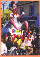 08761 / ⭐ ♥️ Rare Tirage 20 Ex! CRENEY 10-Aube Carnaval 1er Avril 2012 Char Représentant NICOLAS Photo Jean DELEMONTEY  - Autres & Non Classés