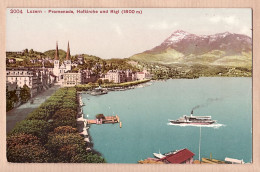 08934 / ⭐ ◉ LUCERNE Kt Lu LUZERN Promenade HOFKIRCHE RIGI 1910s PHOTOGLOB 2004 Suisse Switzerland Schwiez Zwitserland - Sonstige & Ohne Zuordnung