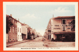 08905 / ⭐ ♥️ Peu Commun BELLEVILLE-sur-SAONE 69-Rhone Hotel Garage GARE PONCET Entrée Ville Rue 1915s Edition MEFRET - Belleville Sur Saone