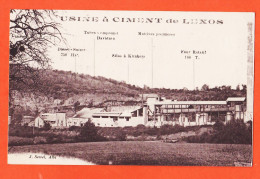 08753 / ♥️ ⭐ ◉ Rare LAVAZIERE-LEXOS 82-Tarn Garonne Usine CIMENT 1925 De JOLY Directeur Général ALBI à MICHEL Pezens - Other & Unclassified
