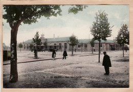 08530 / ANGERS 49-Maine Et Loire Gare SAINT-SERGE 1908 à MANCEAU Cherbourg -Colorisée Nouvelles Galeries N°29 - Angers