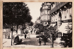 08524 / ANGERS (49) Boulevard De SAUMUR Marché Fleurs Librairie1906 à PETIT Hydrothérapeur Paris- RIVIERE Photo 59  - Angers