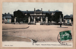 08528 / ANGERS 49-Maine Et Loire Nouvelle Ecole Primaire Supérieure Des GARCONS 1909 ¤ Colorisée COLLET N°21 - Angers