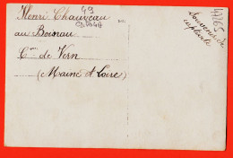 08542 / ⭐ ◉ Carte-Photo Souvenir De Captivité Au BOISNEAU Commune VERN (49) Maine-Loire Henri CHAUVEAU CpaWW1  - Andere & Zonder Classificatie