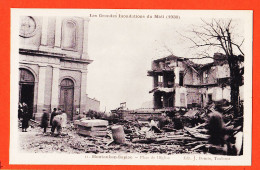 08649 / MONTAUBAN-SAPIAC (82) Place De L' Eglise 1930 Les Grandes Inondations Du MIDI Eition BOUZIN 11 - Montauban