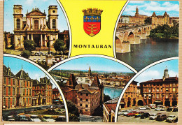 08625 / MONTAUBAN Tarn-Garonne Multivues Blason Héraldiste R. LOUIS 1960s APA-POUX 82.MO.1 - Montauban