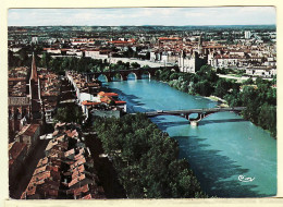 08685 / ⭐ ◉  MONTAUBAN Vue Aérienne Les 2 Ponts Musées Sur Le TARN Flamme Code Postal 1972-COMBIER 107.73 - Montauban