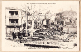 08699 / ⭐ ◉  MONTAUBAN Grandes Inondations MIDI 1930 Place De La LAQUE Maisons écroulées BOUZIN N°5 Tarn-Garonne - Montauban