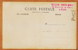 08897 / ⭐ ♥️ Carte-Photo LYON II Photographie WILLIAM MIDGET 5 Rue De La Barre // Couple Homme Femme - Lyon 2