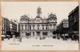08872 / ⭐ Edition MARTEL N°39 -LYON I Rhone L'Hotel De Ville 1910s Etat MINT - Lyon 1