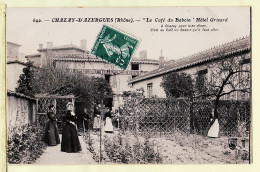 08921 / ⭐ ♥️ Peu Commun CHAZAY AZERGUES Rhone CAFE BABOIN REVIN HOTEL GRISARD 1909 à BEAU Chemin Gravière Villeurbanne - Other & Unclassified