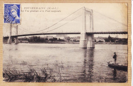 08520 / BOUCHEMAINE Maine-Loire Vue Générale Pont Suspendu 1923 De BAUGUILLON à PEDOUE Ste Baume- LAROUTE - Angers