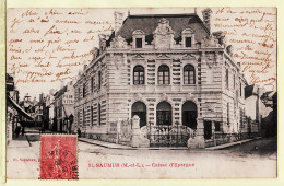 08557 / SAUMUR Caisse Epargne 1903 à Anaïs JUINIER Chez LEMERCIER Cordier La Martinière DChantreau Thouars VOELCKER 91 - Saumur