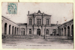 08578 / MONTREUIL-BELLAY Hotel Ville Mairie 1906 à Anaïs JUINIER Rue Croix Verte SAumur -DANDO BERRY Loudun Maine-Loire - Montreuil Bellay