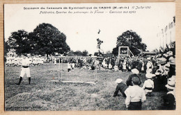 08590 / CANDE 17 Juillet 1910 Souvenir Du Concours De Gymnastique Fédération Sportive Patronages EXERCICES AGRES - Autres & Non Classés