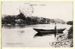 08588 / ILE De BEHUARD Env. ANGERS Maine-Loire PASSEUR Barque Bac 07.09.1911 à ALLAUD Pouèze - MERLET Tabac 112 - Other & Unclassified