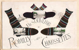 08838 / ⭐ ♥️ ROMILLY-sur-Seine ROMILLY Un Souvenir De Chaussettes Les CHAUSSETTES Multivues Cliché SIMONET Bray - Romilly-sur-Seine