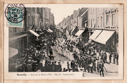 08840 / ⭐ ♥️ ROMILLY-sur-SEINE Aube Fête Saint LOUIS Fanfare Rue La BOULE D'OR 1913 à CARLIER Troyes -THIEBAUT - Romilly-sur-Seine