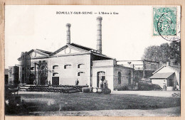 08825 / ⭐ ♥️ Peu Commun ROMILLY-sur-SEINE Aube Usine à Gaz 1907 à RIBAUCOURT Rue Louis Ulbach TROYES -THIEBAUT - Romilly-sur-Seine