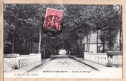 08822 / ⭐ ♥️ ROMILLY-sur-SEINE Aube Avenue Des SAUVAGES Postée Le 12.12.1905 à  RIBAUCOURT Rue Louis Ulbach TROYES - Romilly-sur-Seine