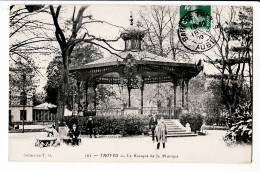 08772 / ⭐ TROYES Aube Le KIOSQUE De La MUSIQUE 19.08.1909 à DUPERRAY Tarare Rhone - Collection T.G 101 - Troyes