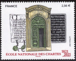 FRANCE - 2021 - ECOLE NATIONALE DES CHARTES - YT 5472 - Neuf ** - Neufs