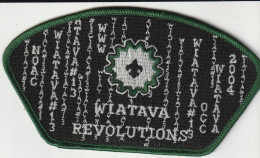 WIATAVA REVOLUTIONS  -  NOAC 2004 MATRIX  -  OA LODGE 13 BSA   --  SCOUT, SCOUTISME, JAMBOREE  -- OLD PATCH  -- - Padvinderij