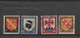 FRANCE 1946 -  N°YT 755 à 758 - Used Stamps