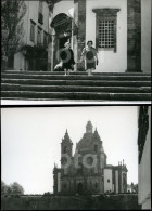 2 PHOTOS SET BRAGA MINHO 1966 REAL ORIGINAL AMATEUR PHOTO FOTO PORTUGAL CF - Personas Anónimos