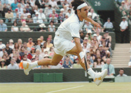 ROGER FEDERER à Wimbledon 2005  ( Format 17 X 12 ) - Tennis