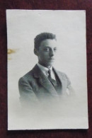 Photographie Jeune Homme En 1919 , Nom Au Verso à Identifier - Geïdentificeerde Personen