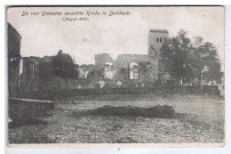 LUXEMBOURG - Die Von Granaten Zerstörte Kirche In DAHLHEIM ( August 1914 ) - Verlag Otto Steinbicker - Autres & Non Classés