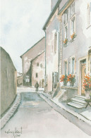 57 - CATTENOM - Aquarelle De Rémy Kail - Ruelle Pitoresque - Autres & Non Classés