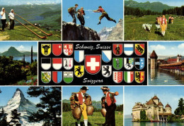 Suisse - Multi-vues - Blasons - 8332 - Andere & Zonder Classificatie