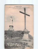 MURAT : Sur Le Rocher, La Statue Colossale Et La Croix De Jérusalem - état - Murat