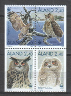 ALAND 1996 Mi 109-112 MNH - WWF OEHOE - Ungebraucht