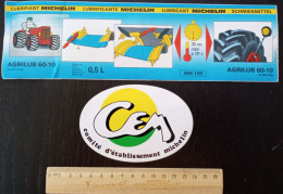 Lot 2 Autocollants Michelin N°16 - Stickers