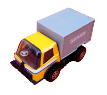 Voiture Miniature  Tonka Truck Container - LKW, Busse, Baufahrzeuge