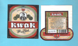 BIERETIKET - PAUWEL KWAK - BOSTEELS BUGGENHOUT -  33 CL (BE 327) - Cerveza