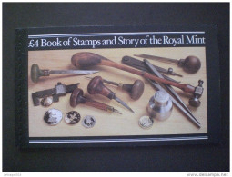 STAMPS GRAN BRETAGNA BOOK OF STAMPS AND STORY OF THE ROYAL MINT MNH - Cuadernillos