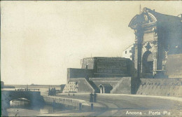 ANCONA - PORTA PIA - CARTOLINA FOTOGRAFICA - SPEDITA 1906  (20885) - Ancona