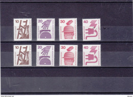 BERLIN  1971-1973 PREVENTION Yvert 388b + 389b + 394b + 395c NEUF** MNH Cote : 32 Euros - Unused Stamps