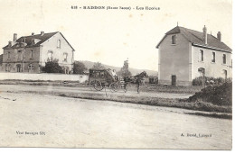 RADDON 70 HAUTE SAONE Les Ecoles,  Animée, Voiture à Cheval. - Altri & Non Classificati