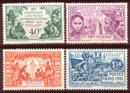 Oceania 1931 Y.T.80/83 **/MNH VF/ F - Ungebraucht