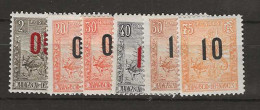 1912 MNH Madagaskar Yvert 115-120 - Neufs