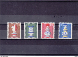 BERLIN  1972 JEUX D'ECHECS Yvert 400-403, Michel 435-438 NEUF** MNH Cote Yv: 6,50 Euros - Unused Stamps